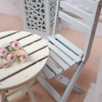 Kit mesa jardín-café