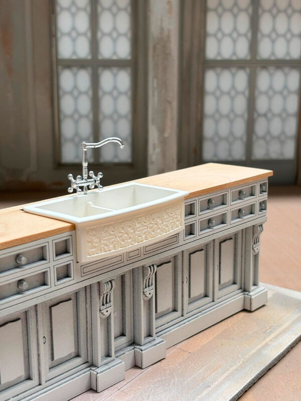 Kit miniatura mostrador XXL para fregadero